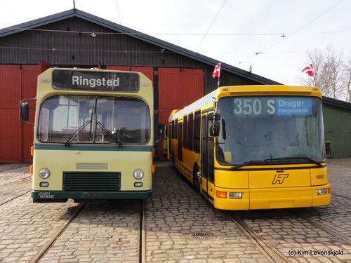1975' Fiat 418AL Ringsted & 1995' DAB 15-1200C