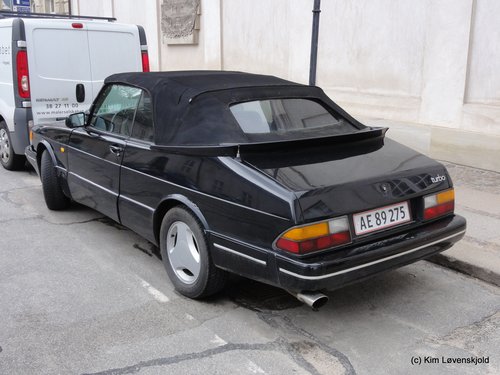 1987' SAAB 900 turbo Cabriolet