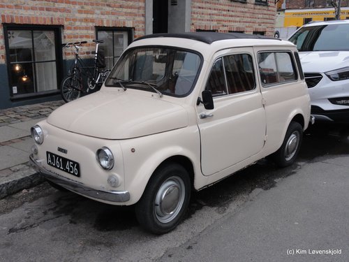 1969' Fiat 120 Bianchina Giardinet