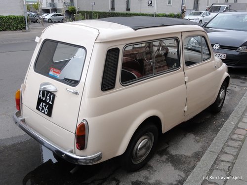 1969' Fiat 120 Bianchina Giardinet