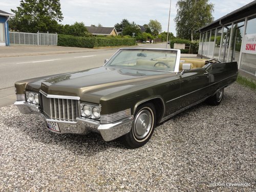 1970' Cadillac De Ville Cabriolet