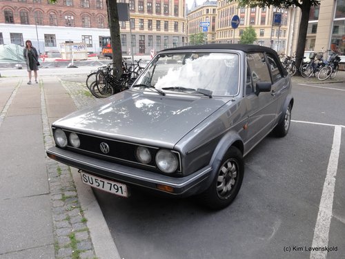 1984' VW Golf I Cabriolet