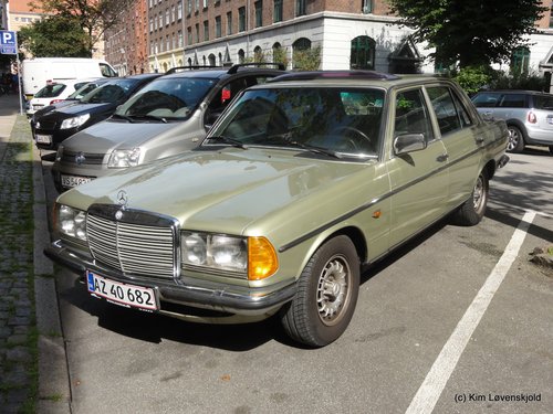 1984' Mercedes 280E