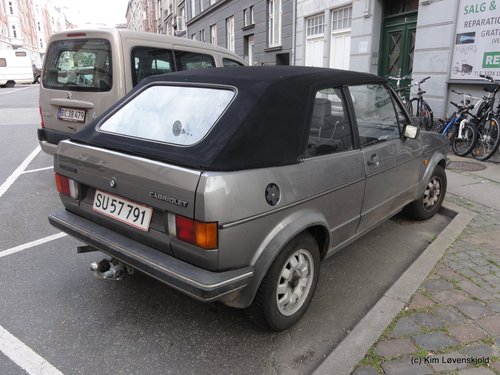 1984' VW Golf I Cabriolet