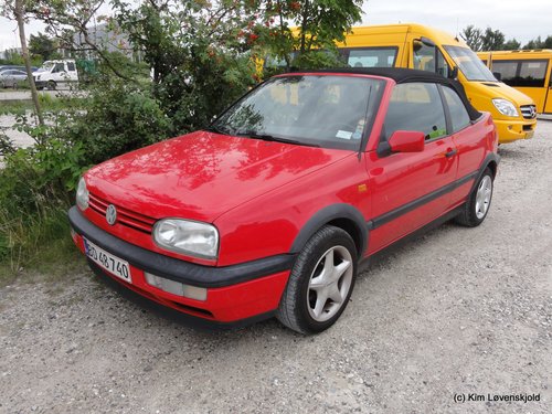 1993' VW Golf 3 Cabriolet
