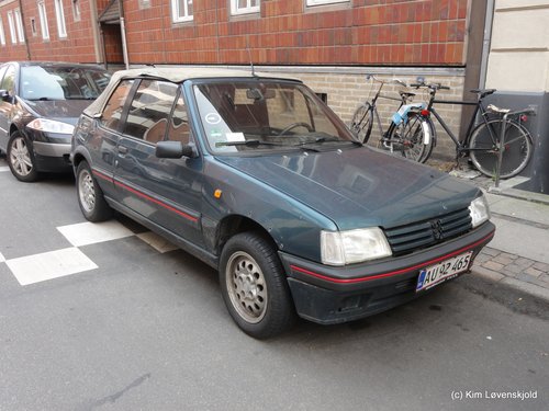 1992' Peugeot 205 1,9 CDI Cabriolet