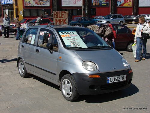 Daewoo Matiz ticket office