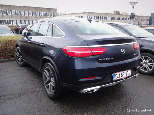 2016' Mercedes-Benz Gle Coupé 350d
