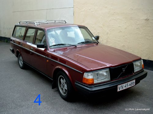 My car no. 4: 1984' Volvo 240 Turbo