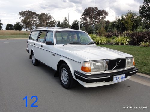 My car no. 12: 1985' Volvo 240 GL aut.