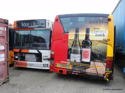1998' Volvo B10M-60 Aabenraa 2000NL & 2005' Scania CL94UB Omnilink