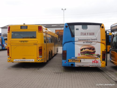 2000' Volvo B10BLE-63 Aabenraa 2000NL & 2005' Scania CL94UB Omnilink