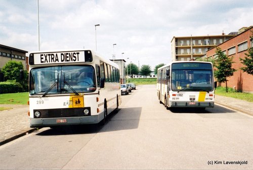 1988' Volvo B10M-60 DAB & 2002' Van Hool A600