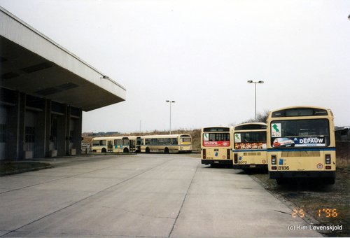 Scrapbuses at MIVB/STIB Haren depot
