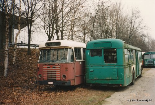 Scrapbuses at MIVB/STIB Haren depot