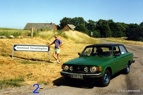 My car no. 2. 1970' Volvo 142 GL