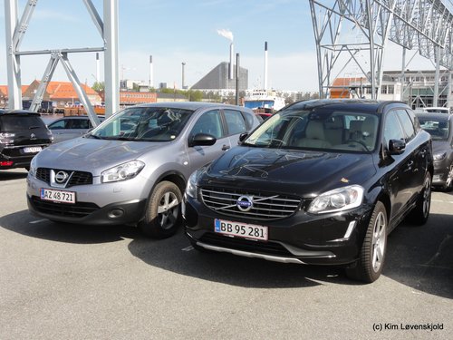 Nissan Qashqai & Volvo XC60