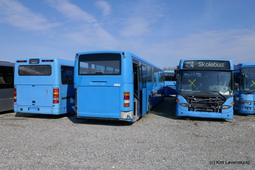 2000' Scania L94IB DAB Facelift + 2002' Volvo B12M-65 Aabenraa 8500 + 2000' Scania IL94IB OmniLine