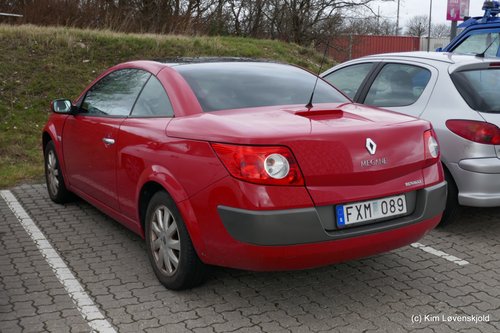 2008' Renault Megane Coupe Cabriolet