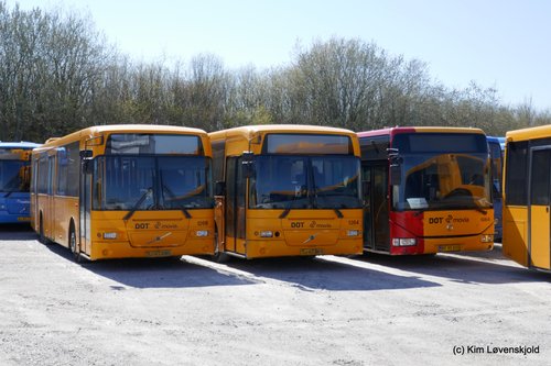 Withdrawn Arriva Roskilde buses