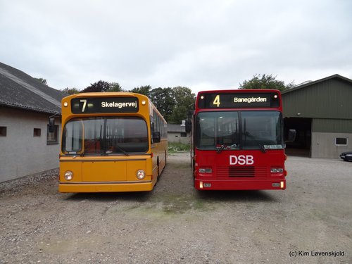 1983' Volvo B10R-59 Aabenraa & 1991' Volvo B10M-60 Aabenraa