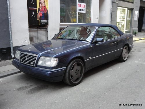 1997' Mercedes E320 Cabriolet