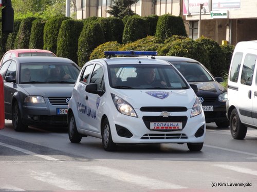 Chevrolet Spark Police car