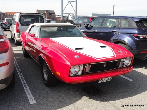 1973' Ford Mustang Cabriolet 5,8 V8 Aut.