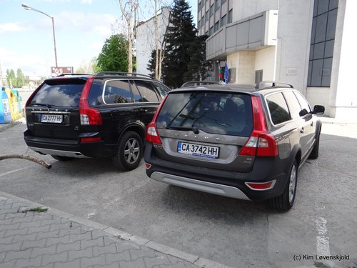 Volvo XC90 & XC70 both with 3,2 l 6 cylinder gasoline engine and AWD