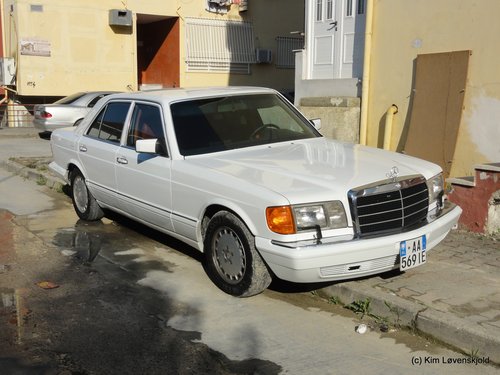 Mercedes W126 US spec.