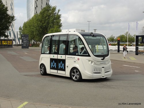 Navya Driverless shuttle