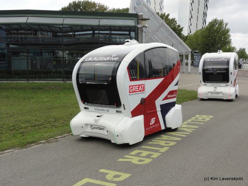 Driverless shuttle