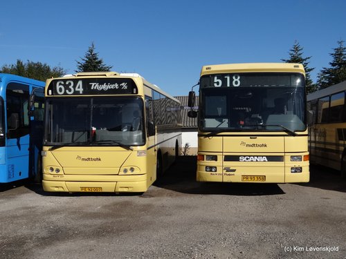 Volvo B10M-60 Vest V25 & Scania DAB Facelift