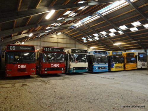 Preserved Volvo buses