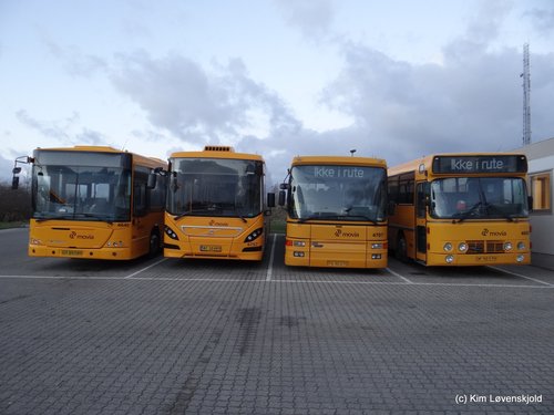 2007' DAF SB4000 Jonckheere Transit. 1999' Scania L94IB DAB Facelift. 2012' Volvo 8900LE - B7RLE. 1996' DAB 12-1200L