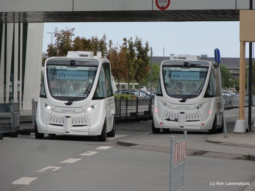 Navya Driverless shuttle