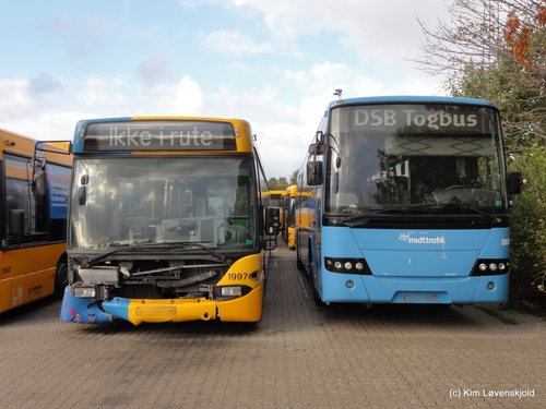 2004' Scania CL94UB Omnilink & 2006' Volvo B12M-60 Ajokki 8700