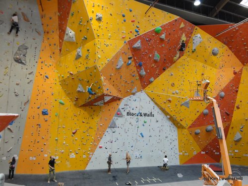 Copenhagen climbing wall