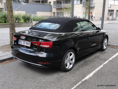 2018' Audi A3 2,0 TFSI Cabriolet
