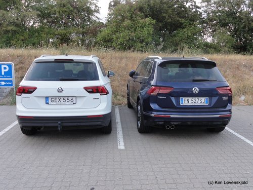 2x VW Tiguan