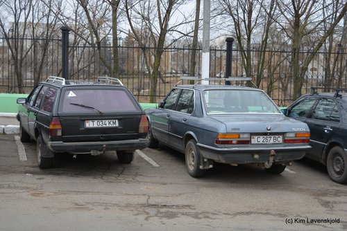 VW Passat & BMW 520i E28