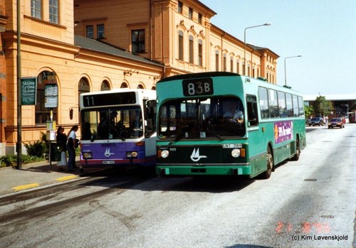 1990' Mercedes O405G & 1984' Scania N112CL Aabenraa