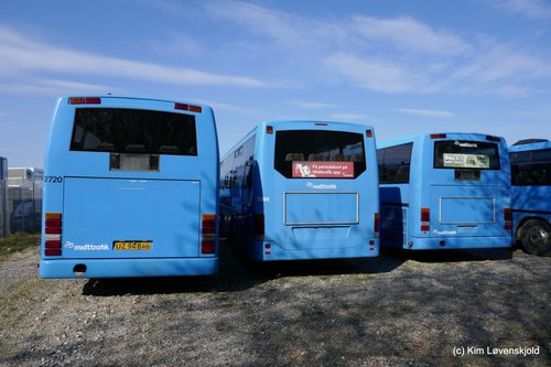 Scania Lahti Flyer + Volvo B12M Ajokki 8700 + Scania Lahti Flyer