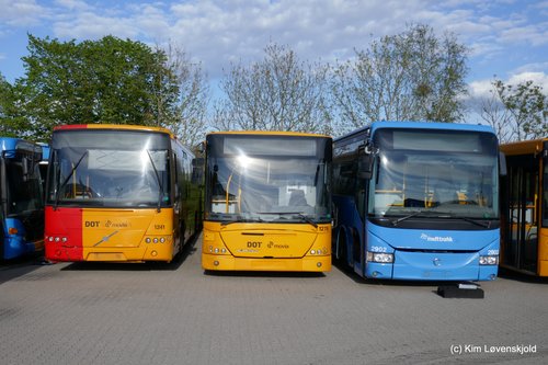 2006' Volvo B7RLE-59 Ajokki 8700 & 2005' DAF SB4000 Jonckheere Transit & 2006' Irisbus Arway