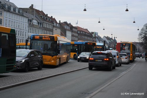 Nørreport bottleneck traffic chaos