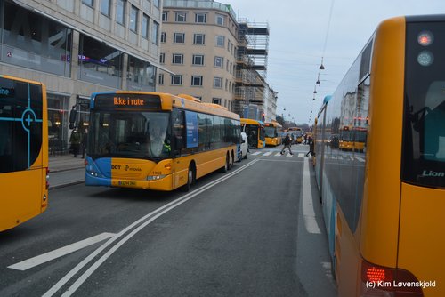 Nørreport bottleneck traffic chaos