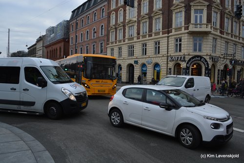 Nørreport bottleneck traffic chaos
