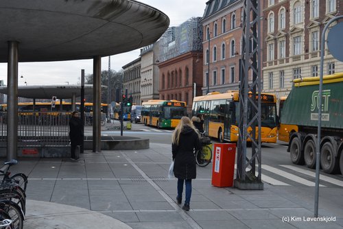 Nørreport bottleneck traffic chaos