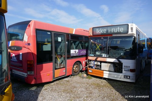 2004' Scania CL94UB OmniLink & 1998' Volvo B10M-60 Aabenraa