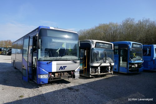 2006' Irisbus Arway + 2004' Volvo B12BLE-59 Aabenraa 8500LE + 2002' Volvo B12M-60 Aabenraa 8500